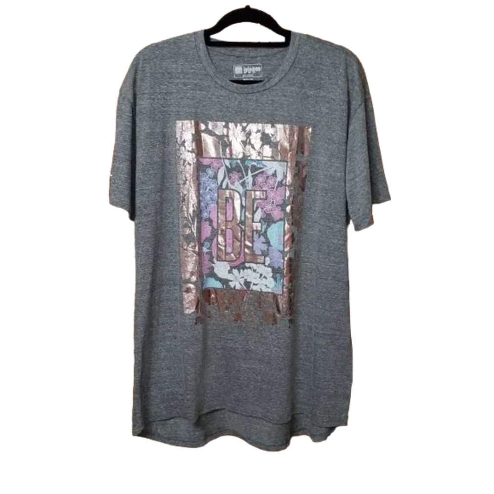 LuLaRoe Short Sleeve " BE" Quote Pullover T-shirt XL NWT